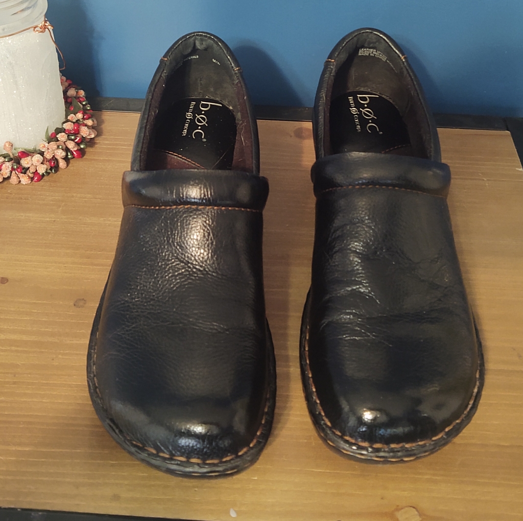 Boc Black Clogs